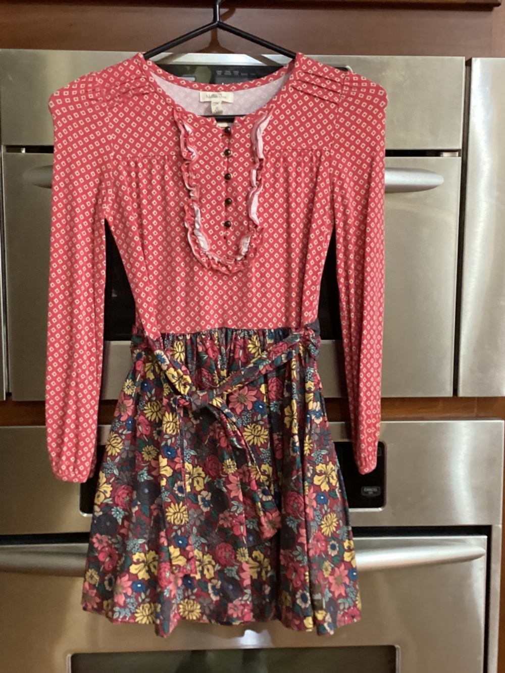 Matilda Jane Long Sleeved Dress, Excellent condition